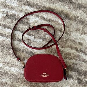 Coach Cherry Red Crossbody Bag